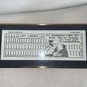 Framed comic strip  